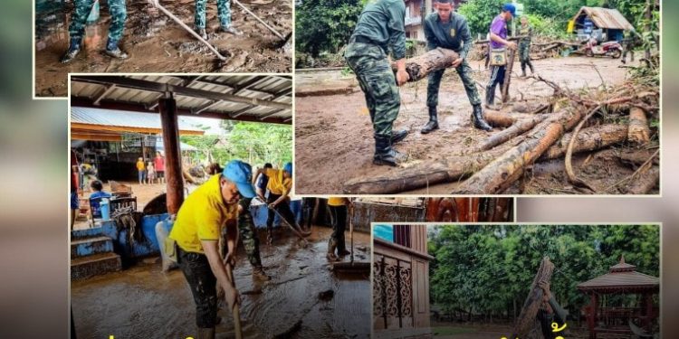 ช่วยเหลือด้วยใจทหารไทยจิตอาสา